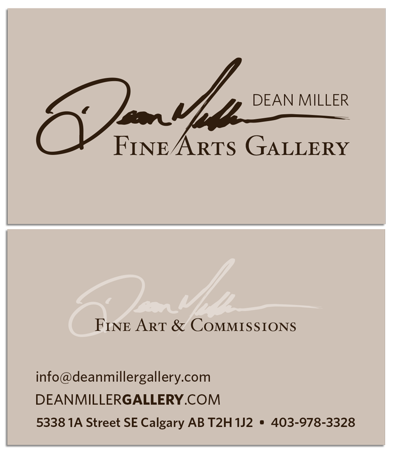 dean miller businesscard front back